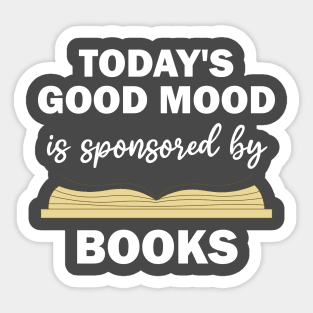 funny book lover quote Sticker